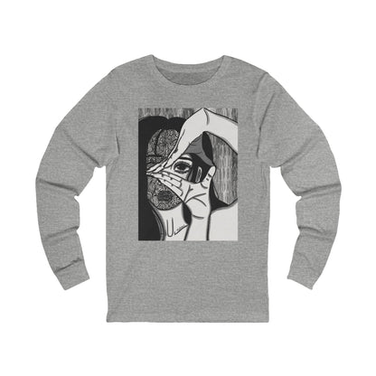 Unisex Jersey Long Sleeve Tee (Illusions)