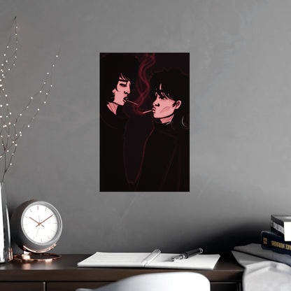 Vertical Matte Poster - Dark Times