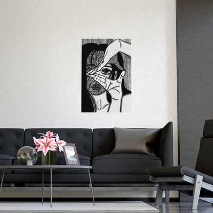 Vertical Matte Poster - Illusions