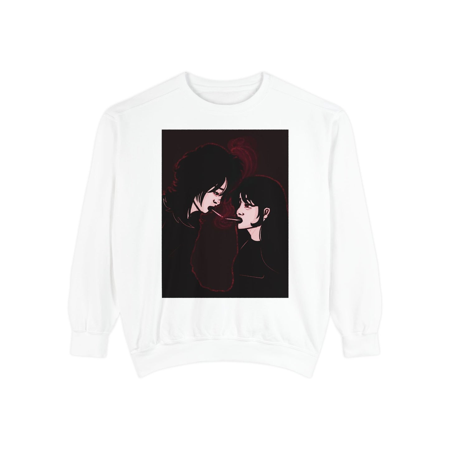 Unisex Garment-Dyed Sweatshirt (Stardust)