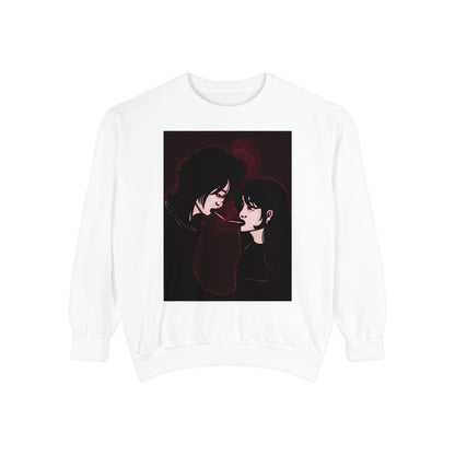 Unisex Garment-Dyed Sweatshirt (Stardust)