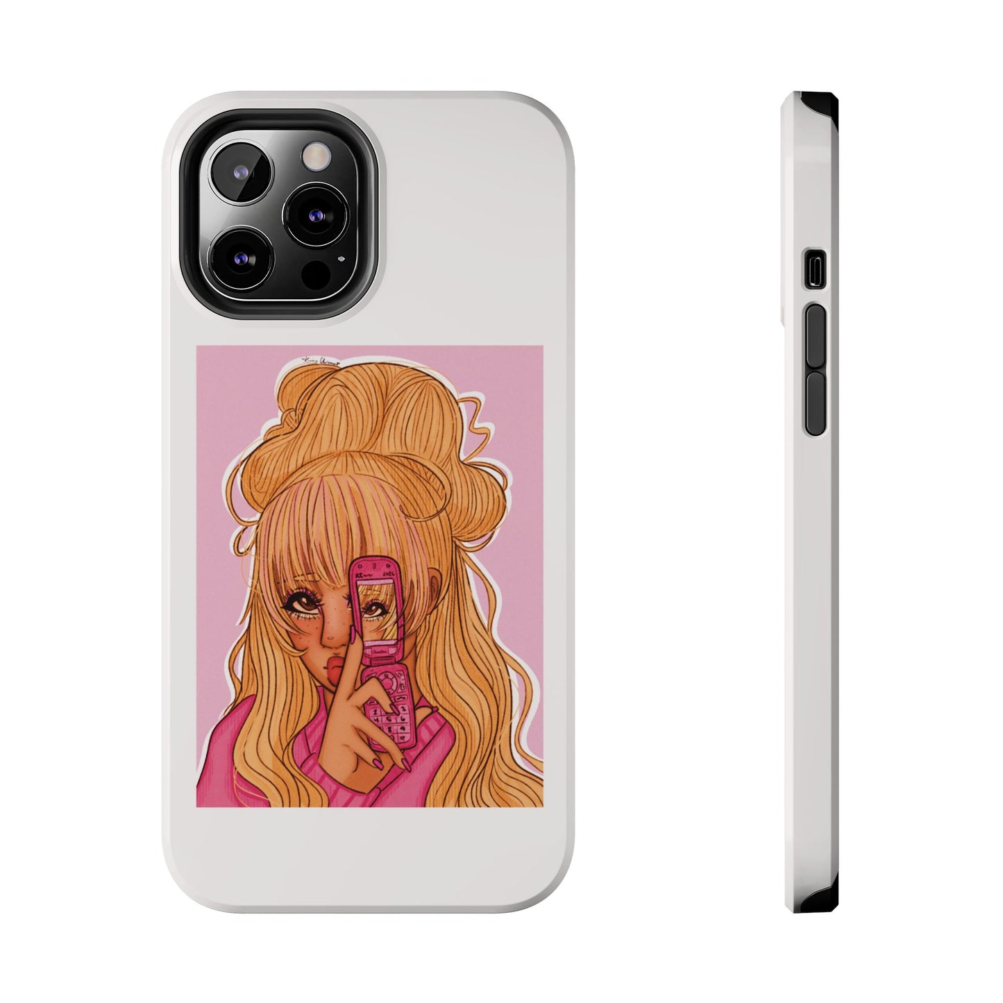 Tough Phone Cases - Pink 90’s Girl
