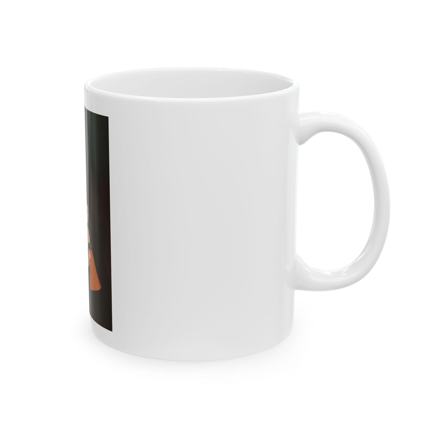 Ceramic Mug, (11oz, 15oz) - Flowers
