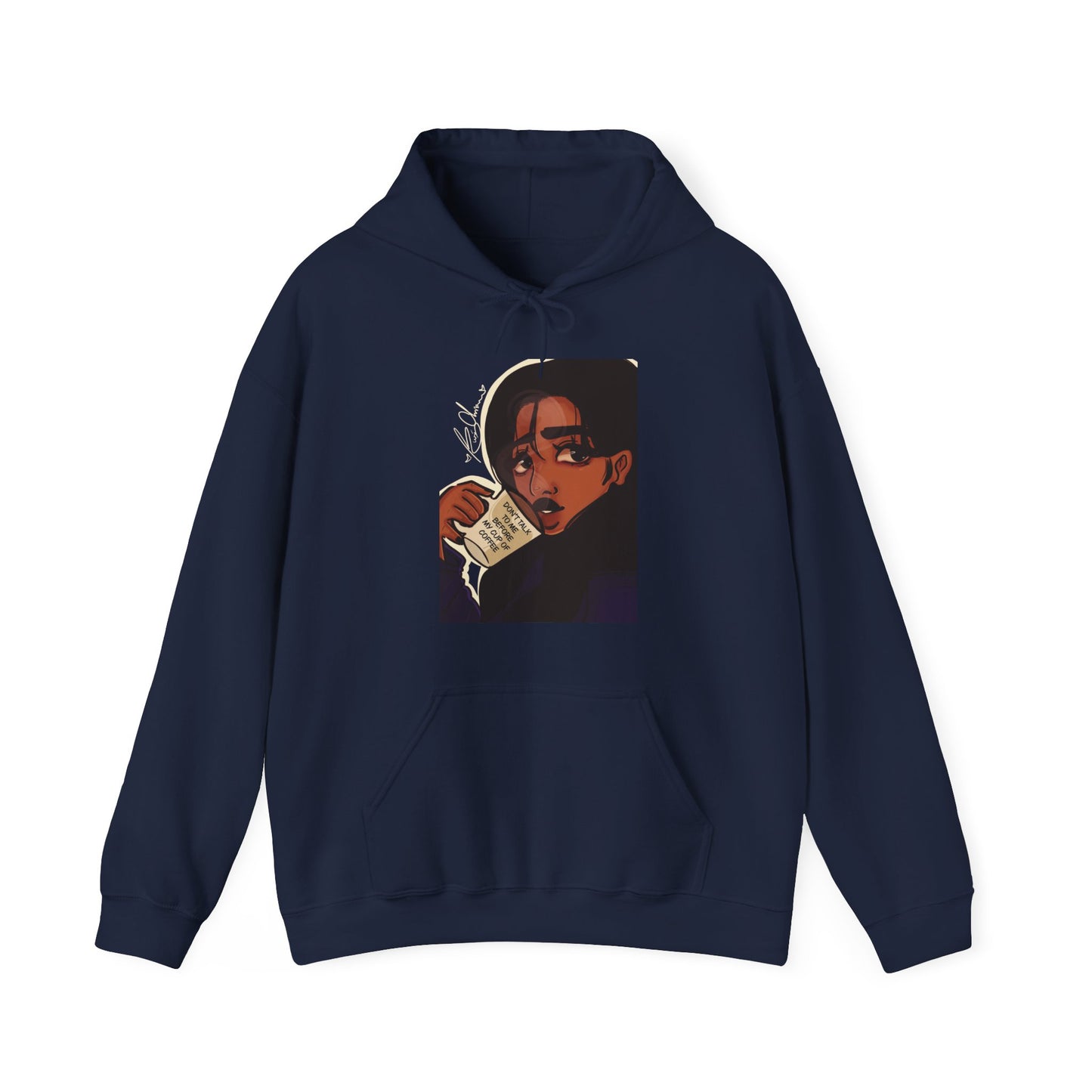Unisex Heavy Blend™ Hooded Sweatshirt (Coffee V2)