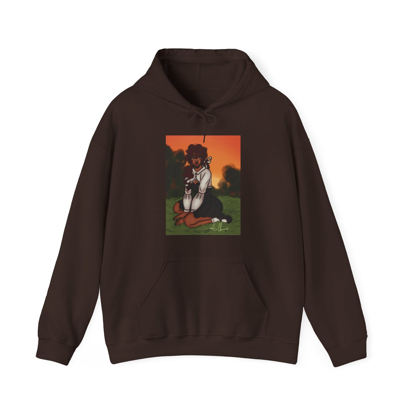 Unisex Heavy Blend™ Hooded Sweatshirt (Sunset V2)