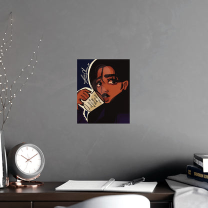 Vertical Matte Poster - Coffee