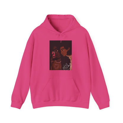 Unisex Heavy Blend™ Hooded Sweatshirt (Black Love V2)