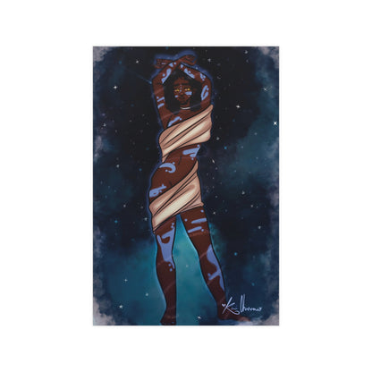 Vertical Matte Poster - Space