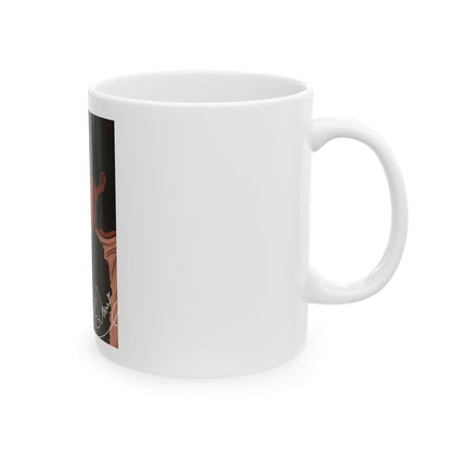 Ceramic Mug, (11oz, 15oz) - Black Love