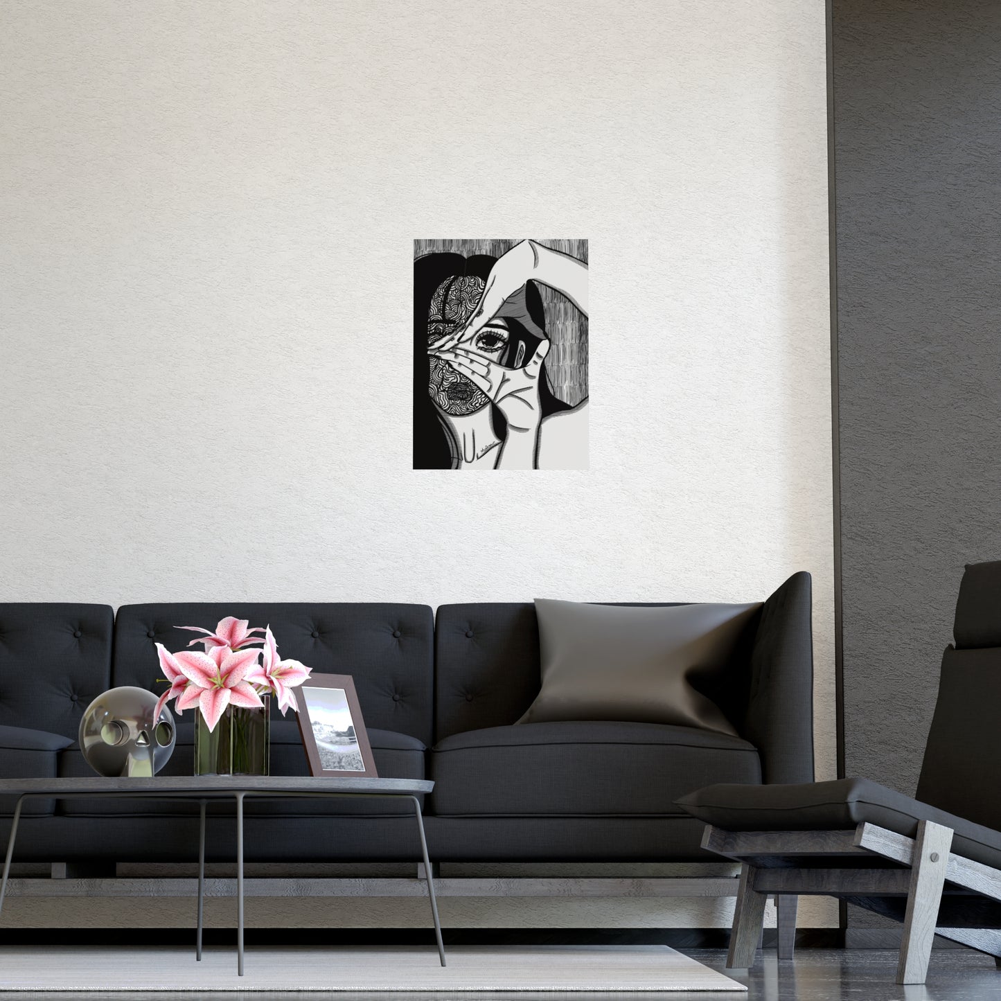 Vertical Matte Poster - Illusions