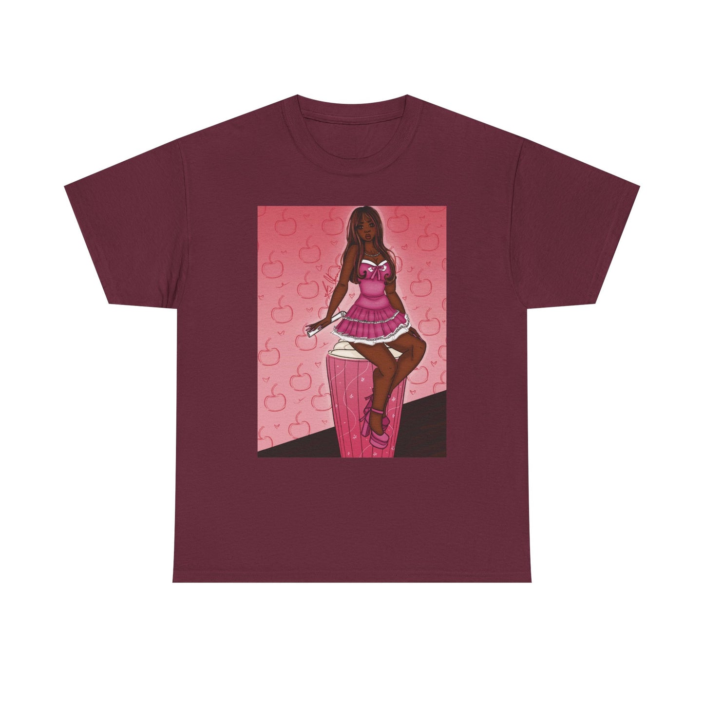 Unisex Heavy Cotton Tee (Milkshake)