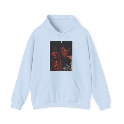 Unisex Heavy Blend™ Hooded Sweatshirt (Black Love V2)