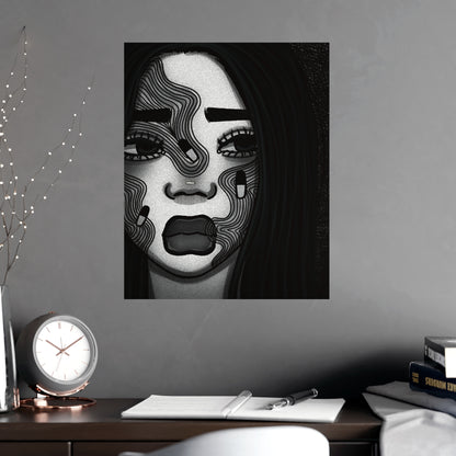 Vertical Matte Poster - Addiction