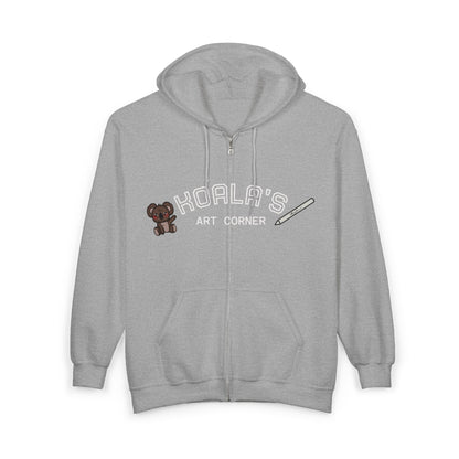 Unisex Heavy Blend™ Full Zip Hooded Sweatshirt (Illusions)
