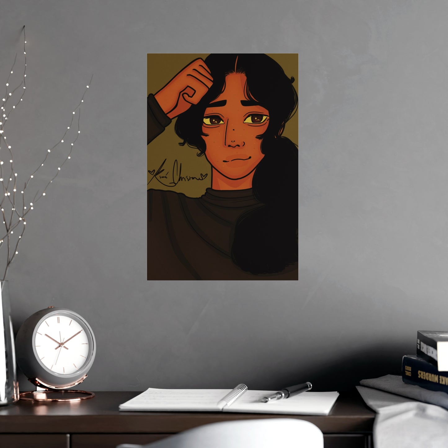 Vertical Matte Poster - Greene