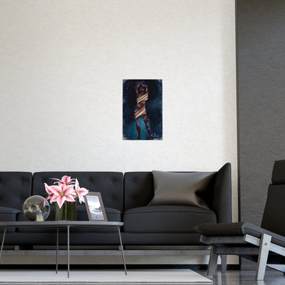 Vertical Matte Poster - Space