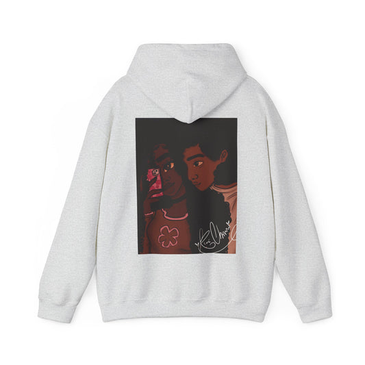 Unisex Heavy Blend™ Hooded Sweatshirt (Black Love)