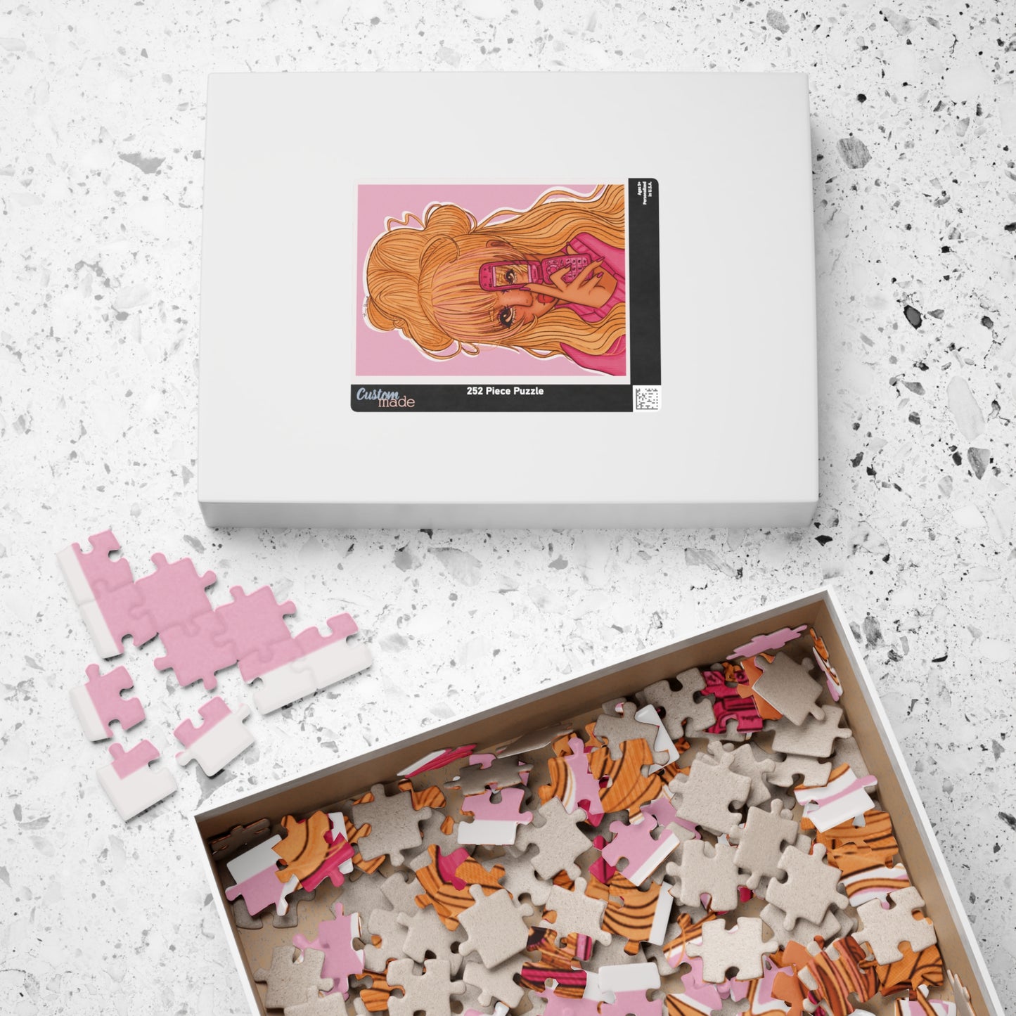 Puzzle (110, 252, 520, 1014-piece) - Pink 90’s Girl