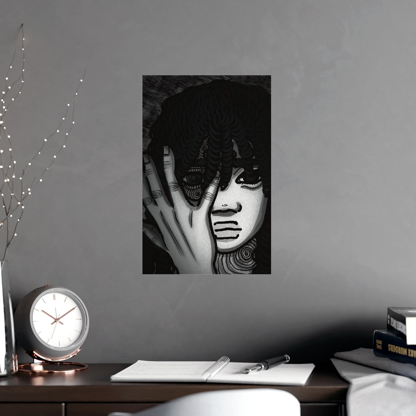 Vertical Matte Poster - Fear