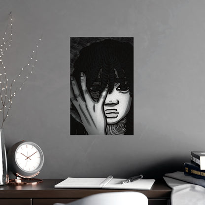 Vertical Matte Poster - Fear