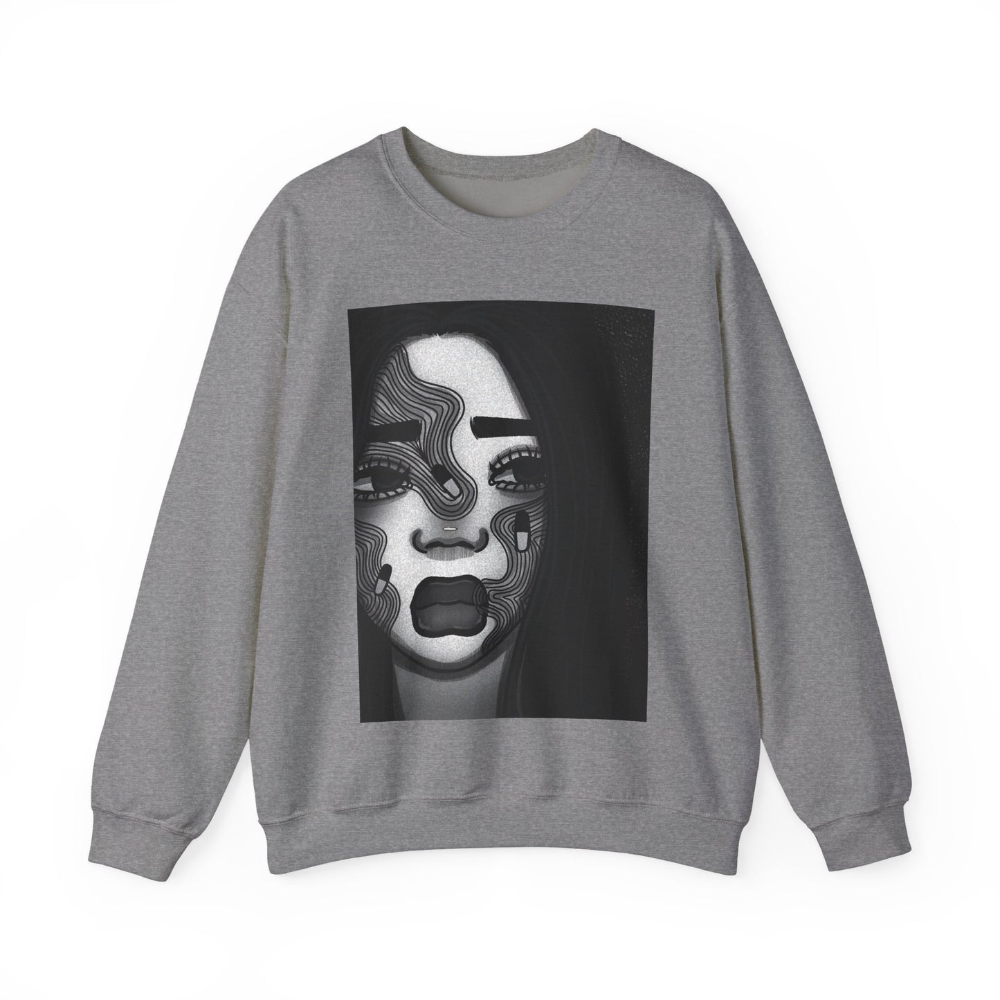 Unisex Heavy Blend™ Crewneck Sweatshirt (Addiction)