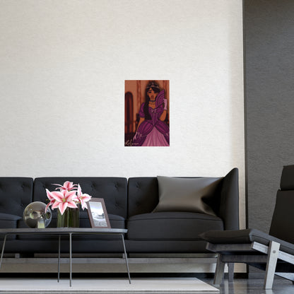 Vertical Matte Poster - Princess