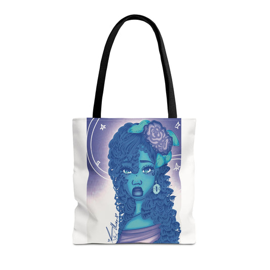 Tote Bag (Blue Rose)