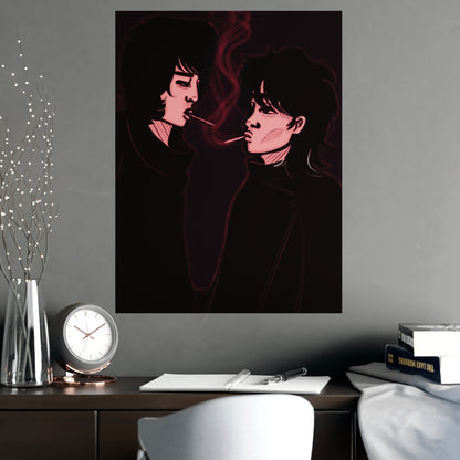 Vertical Matte Poster - Dark Times