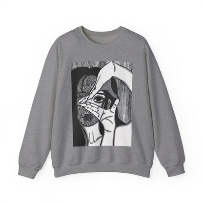 Unisex Heavy Blend™ Crewneck Sweatshirt (Illusions)