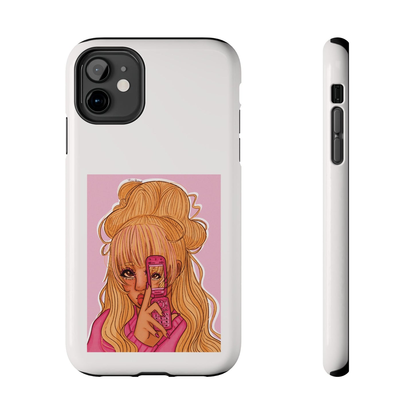 Tough Phone Cases - Pink 90’s Girl