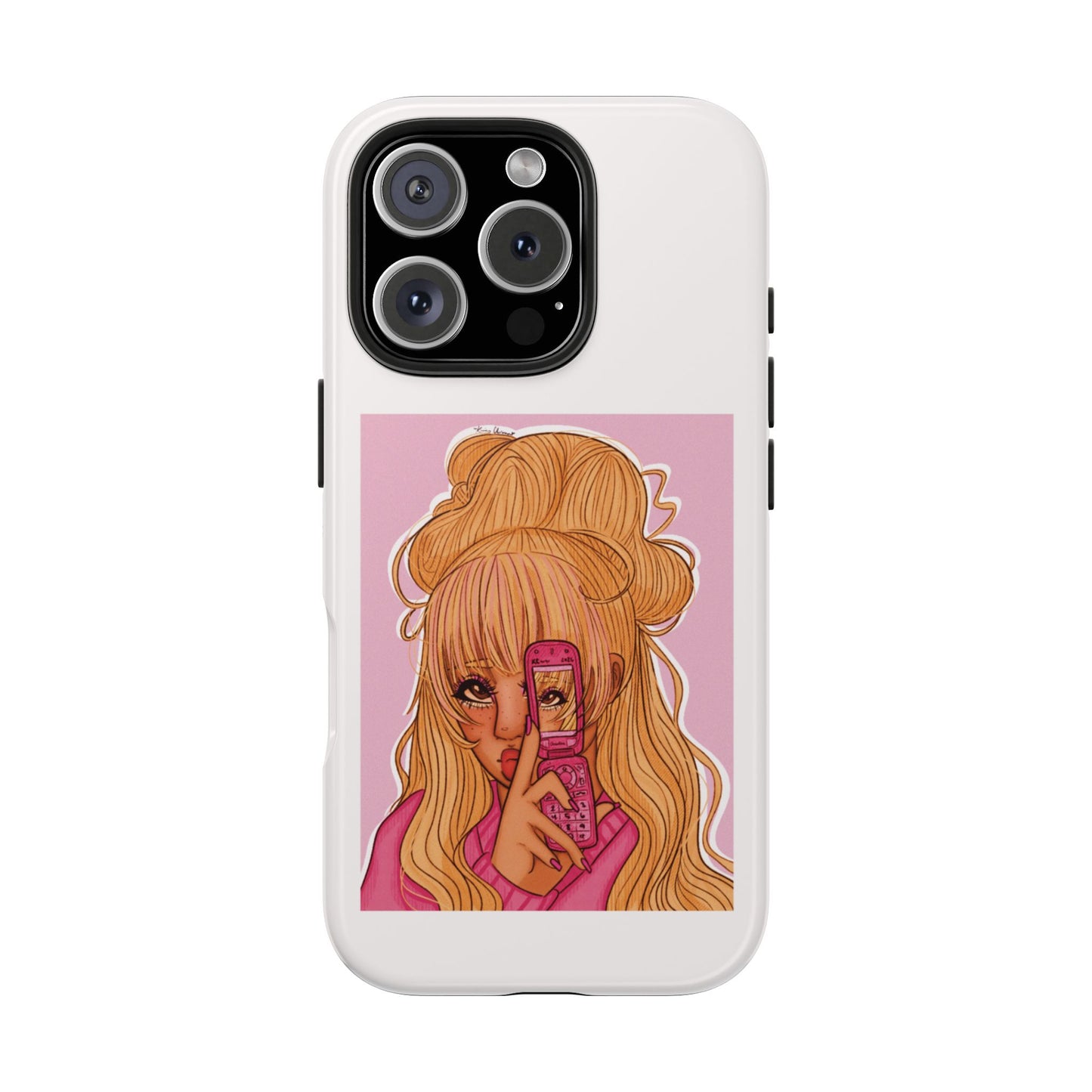 Tough Phone Cases - Pink 90’s Girl