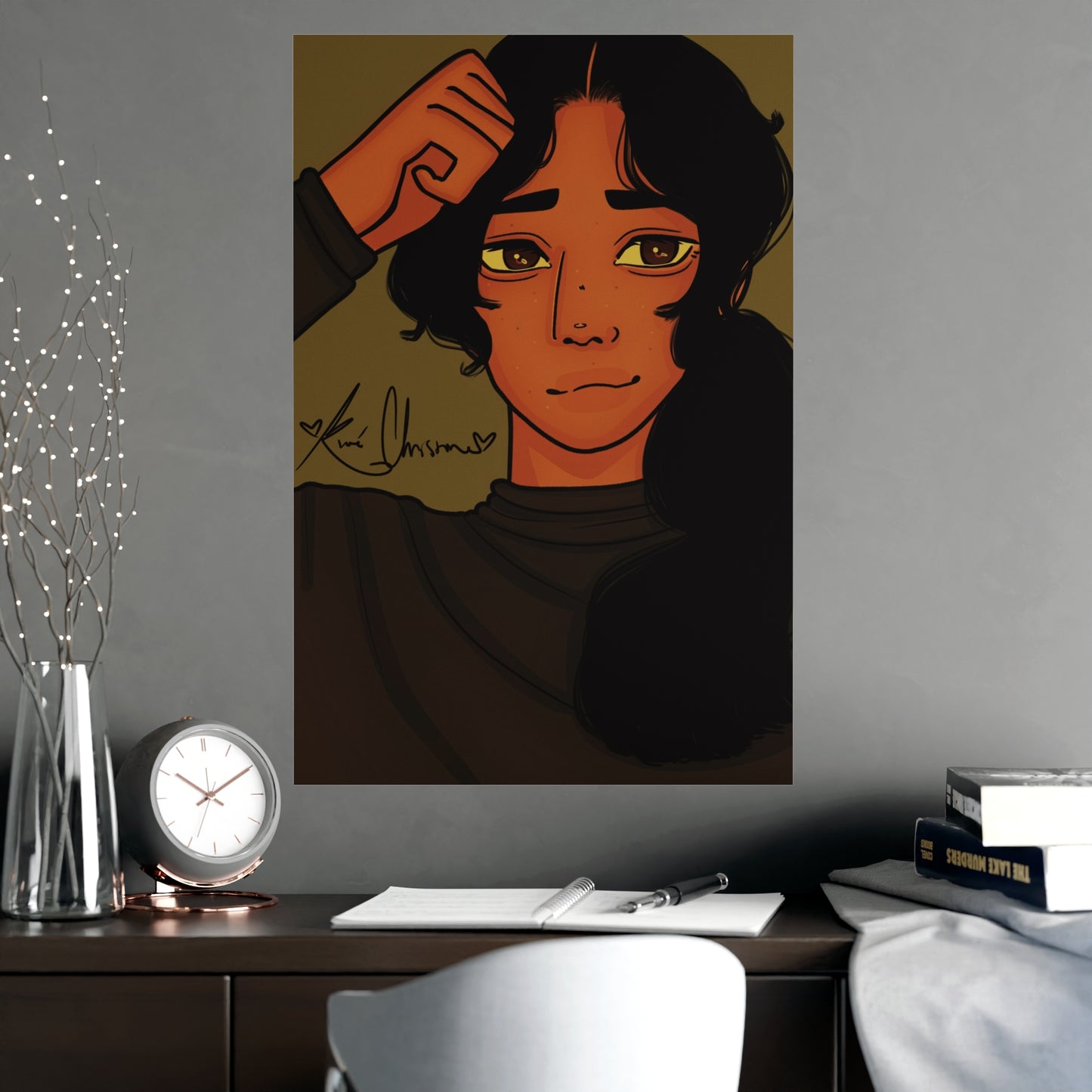 Vertical Matte Poster - Greene