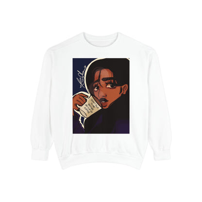 Unisex Garment-Dyed Sweatshirt (Coffee)