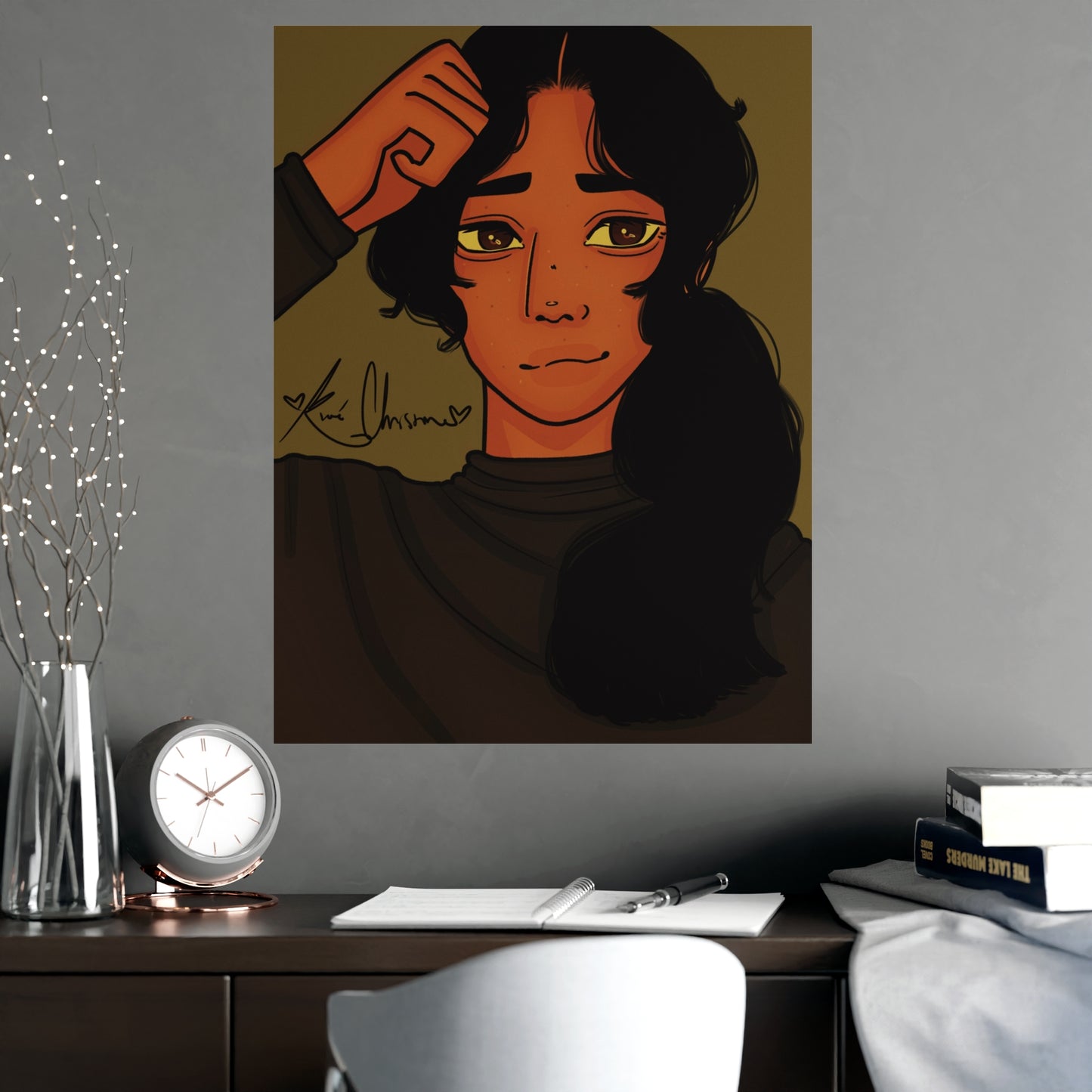 Vertical Matte Poster - Greene