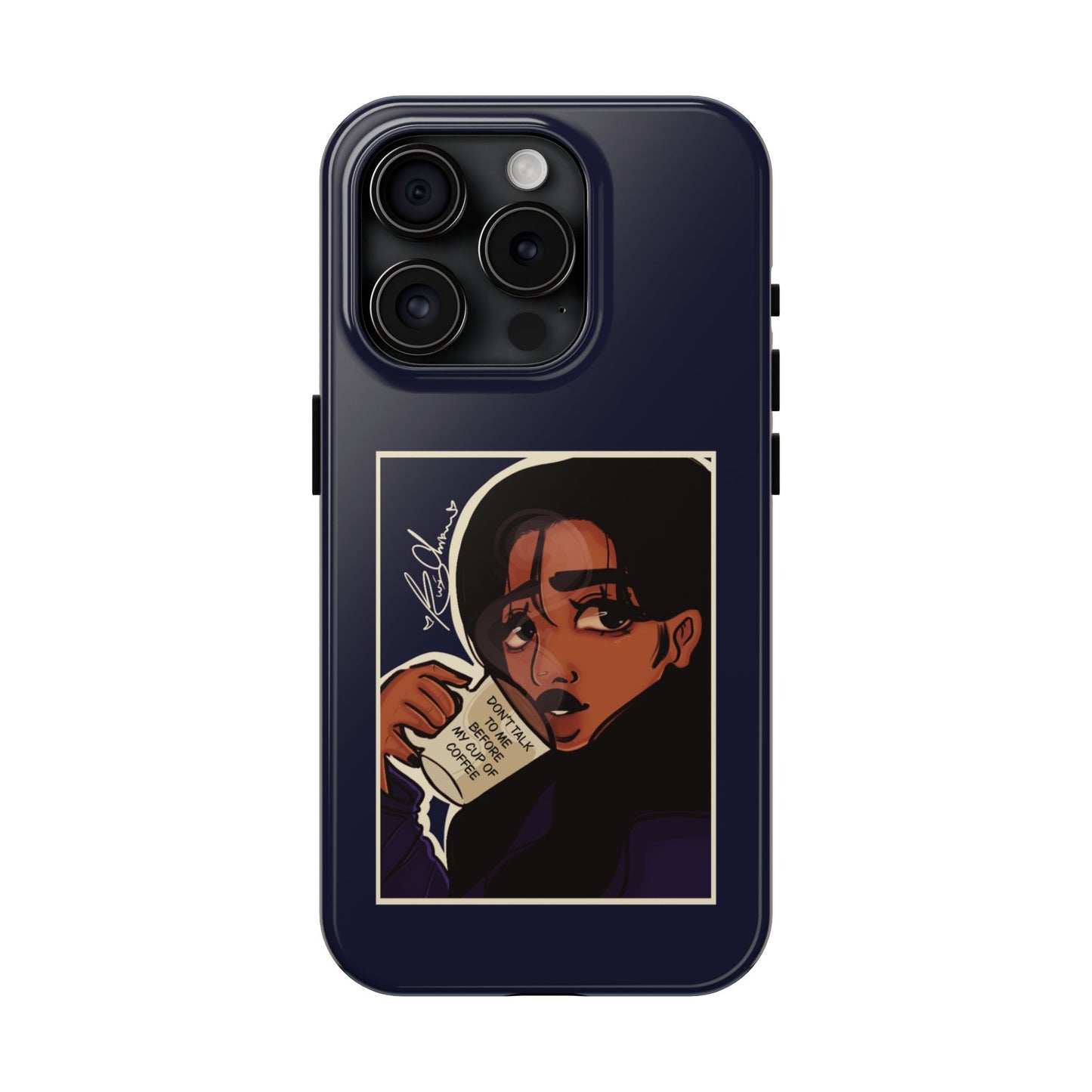 Tough Phone Cases - Coffee