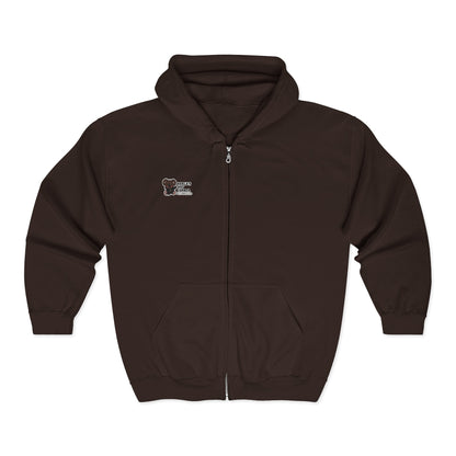 Unisex Zip Up Sweatshirt - Cowboy