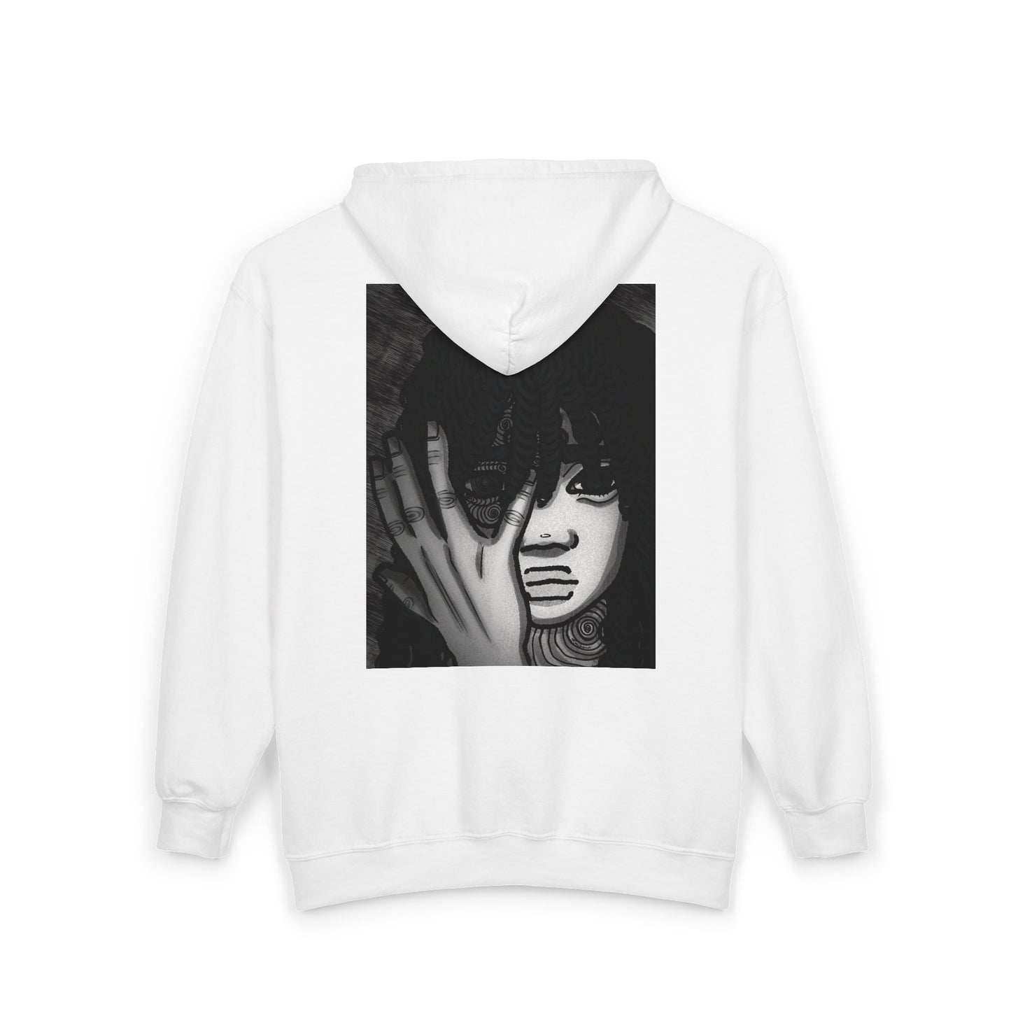 Unisex Zip Up Sweatshirt - Fear