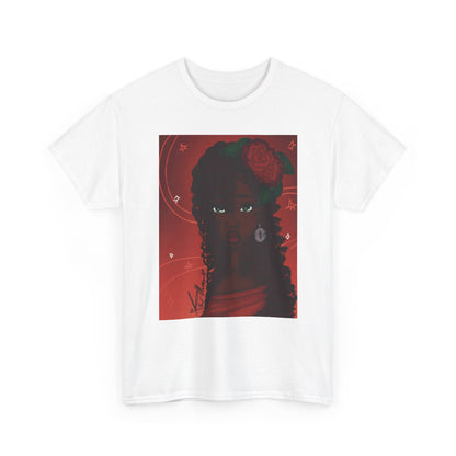 Unisex Heavy Cotton Tee (Rose)