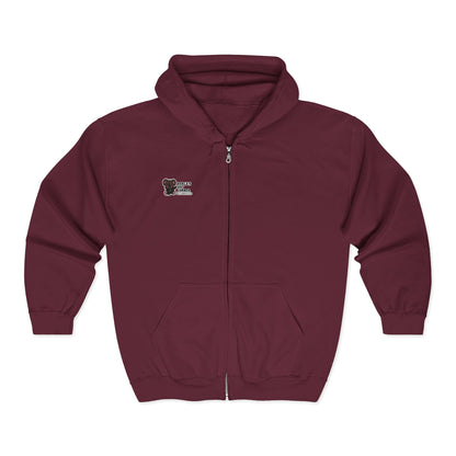 Unisex Zip Up Sweatshirt - Pink 90’s Girl
