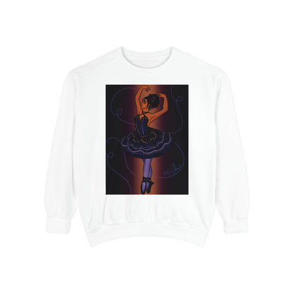 Unisex Garment-Dyed Sweatshirt (Ballerina)