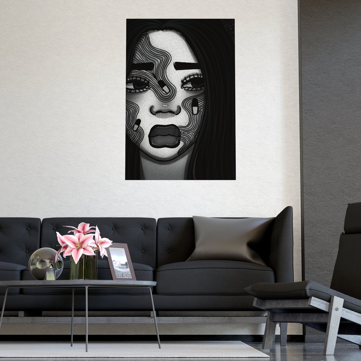 Vertical Matte Poster - Addiction