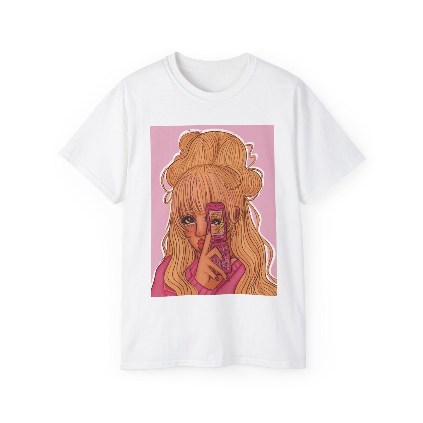 Unisex Ultra Cotton Tee (Pink 90’s Girl)