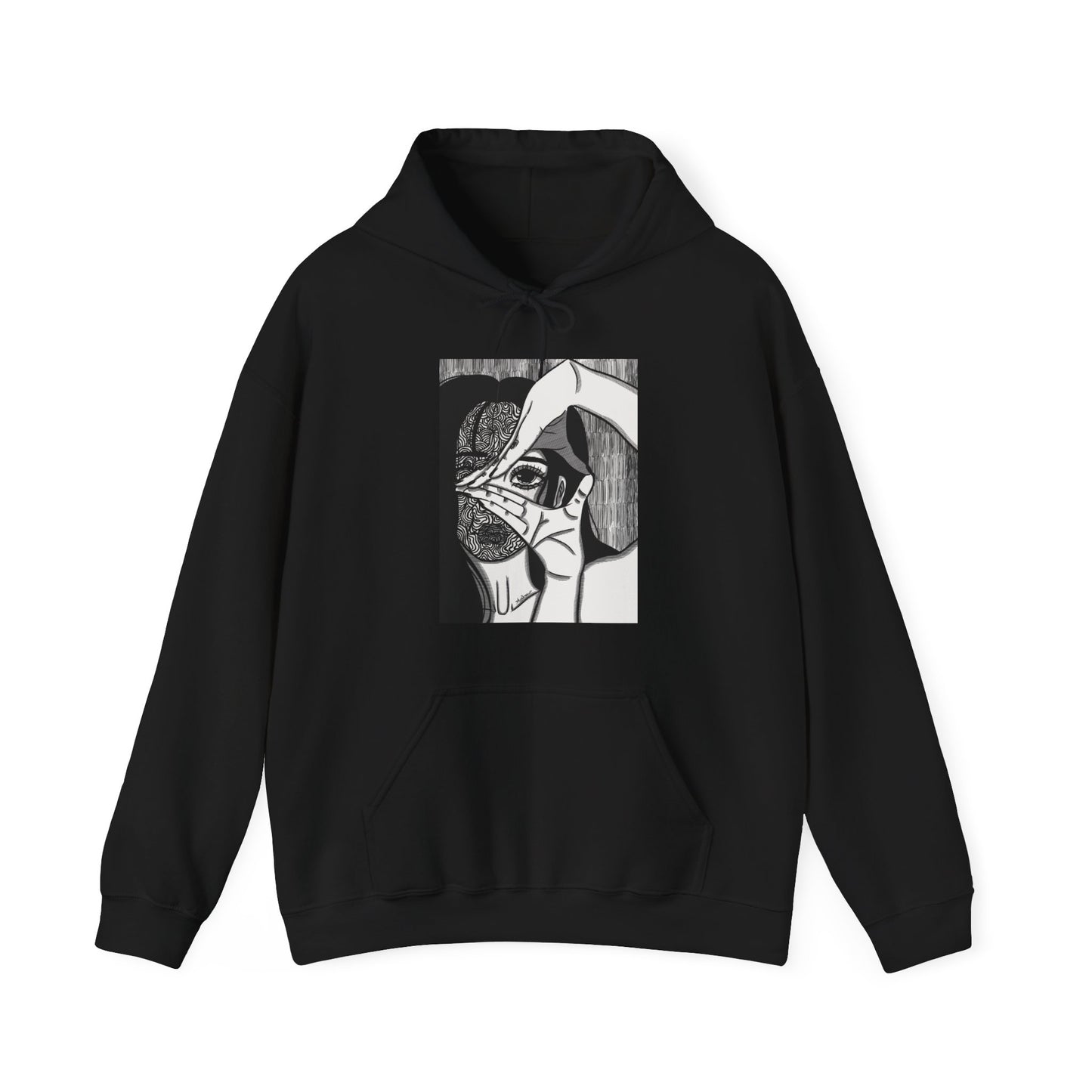 Unisex Heavy Blend™ Hooded Sweatshirt (Illusions V2)