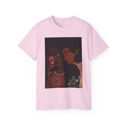 Unisex Ultra Cotton Tee (Black Love)