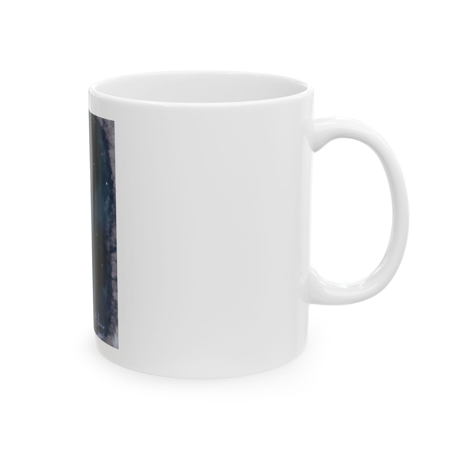 Ceramic Mug, (11oz, 15oz) - Space
