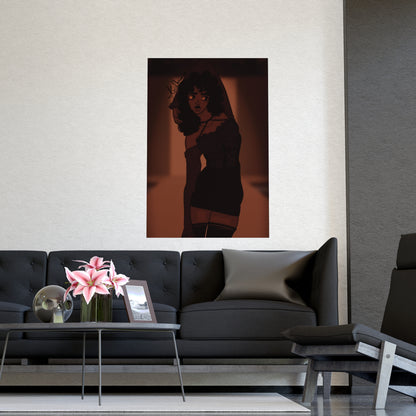 Vertical Matte Poster - Model