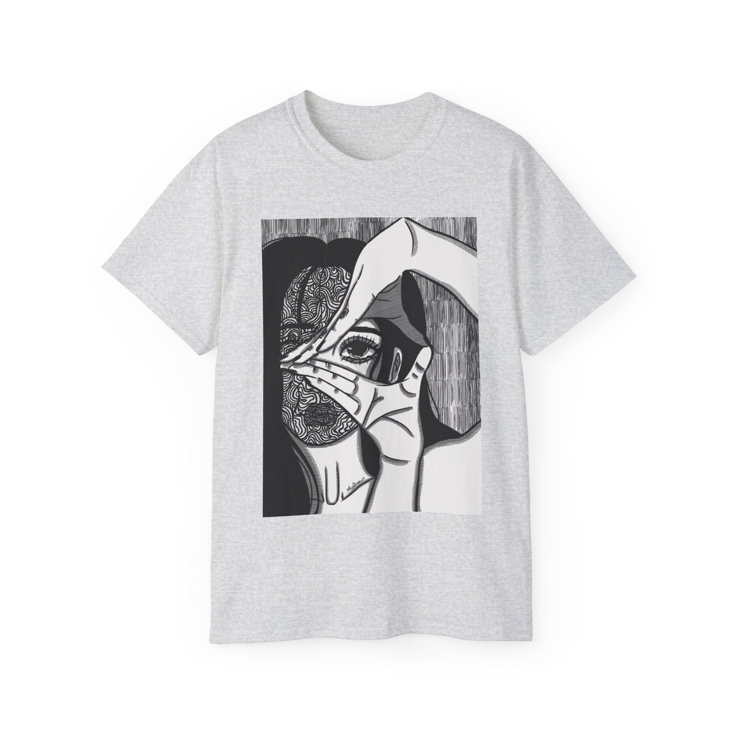Unisex Ultra Cotton Tee (Illusions)