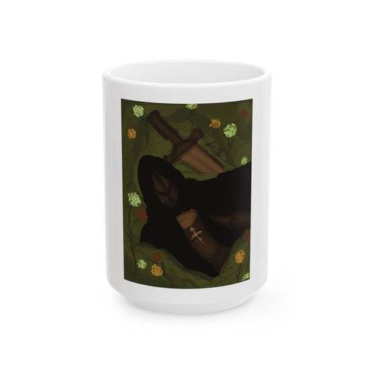 Ceramic Mug, (11oz, 15oz) - Knight