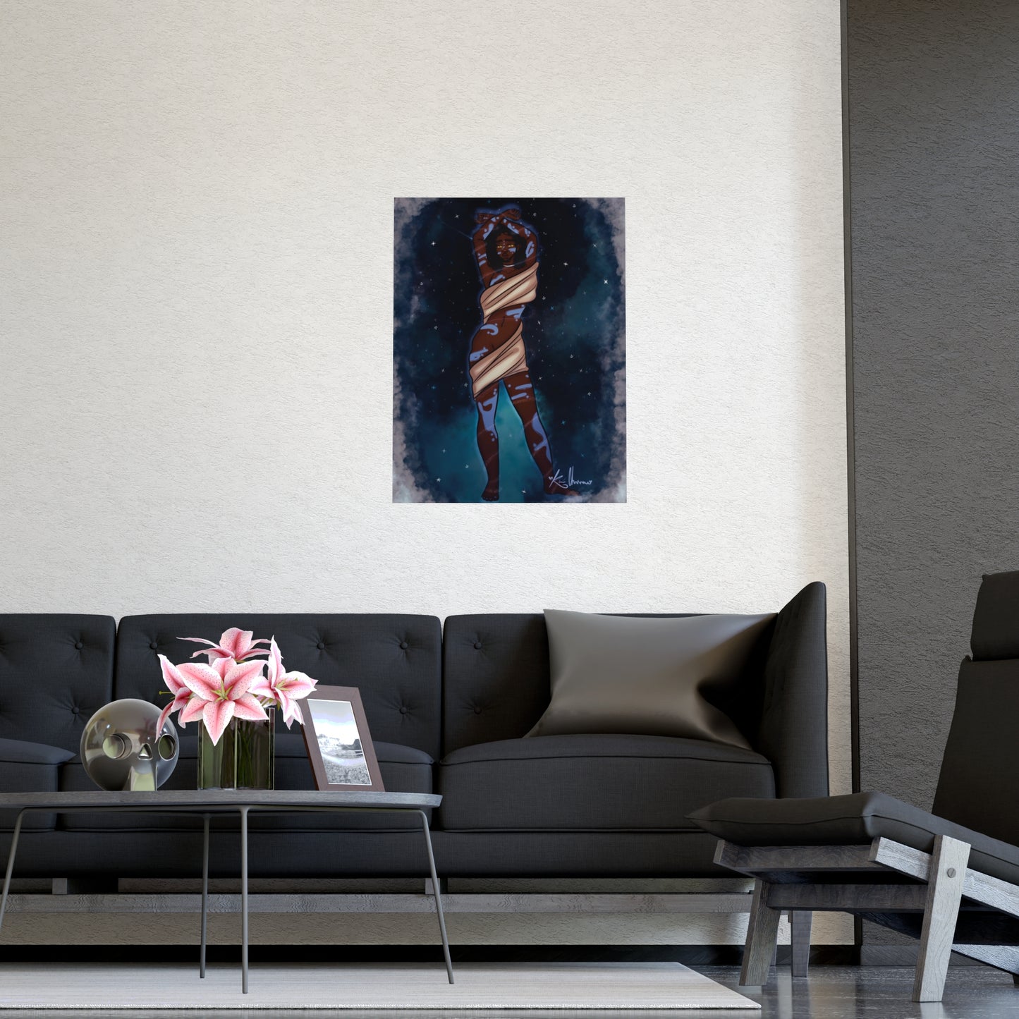 Vertical Matte Poster - Space