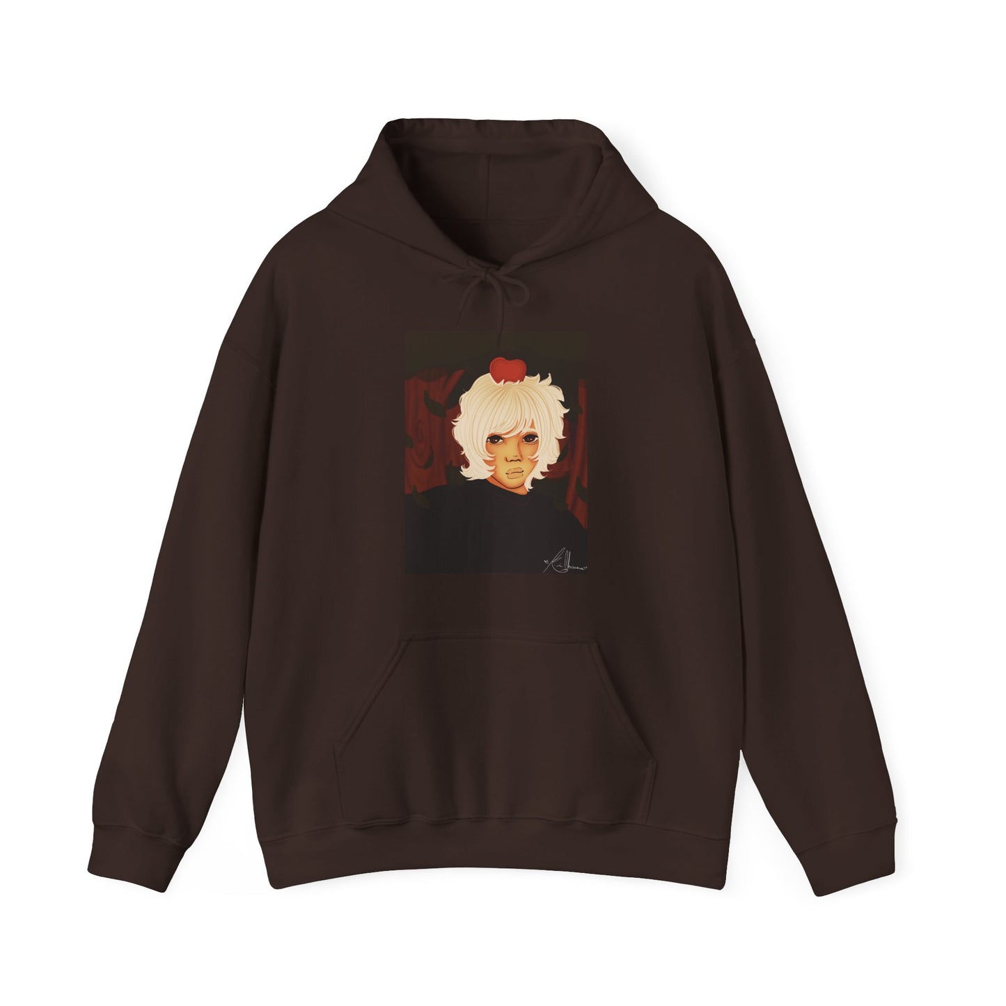 Unisex Heavy Blend™ Hooded Sweatshirt (Apple V2)